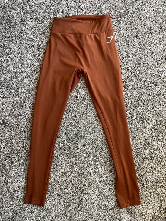 Gymshark Pants - Gymshark Women's High-Rise Rust Leggings